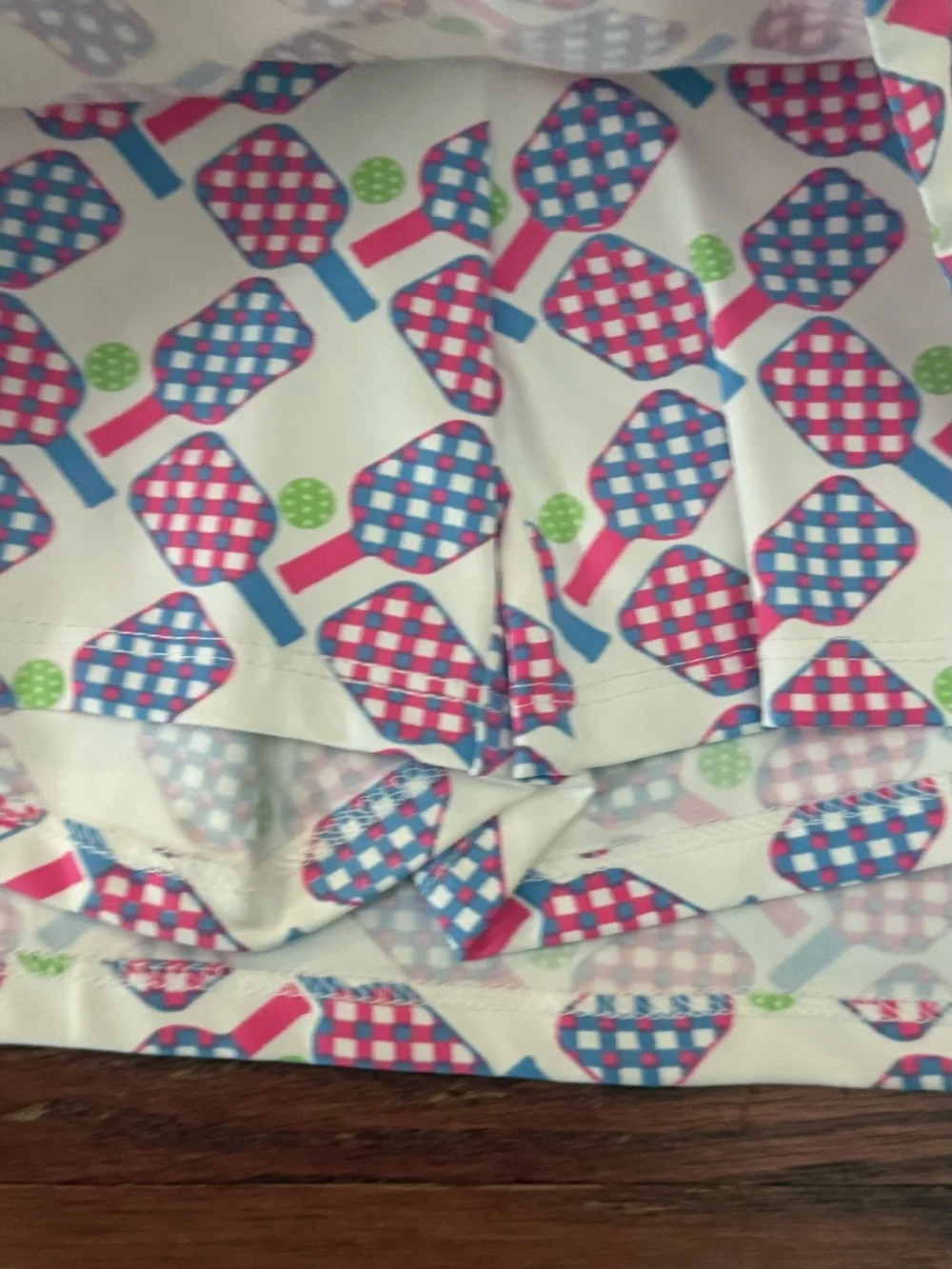 Sailor Sailor White Let’s Play Pickle pink/blue skort NEW